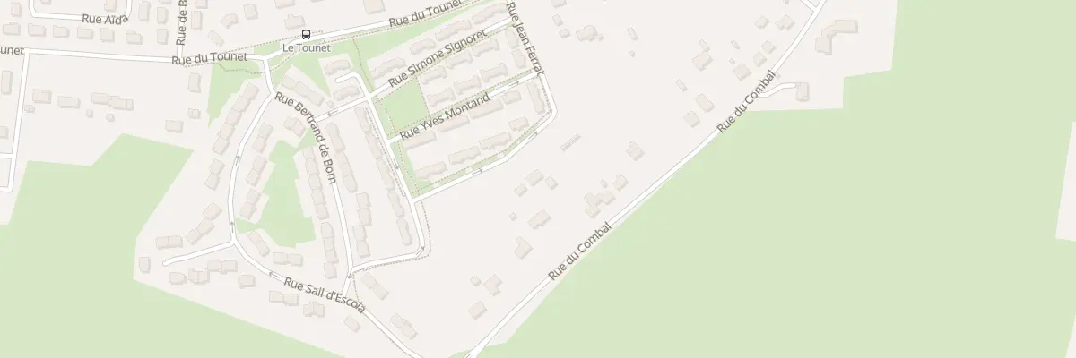 Plan du 44 Rue du Combal à Bergerac