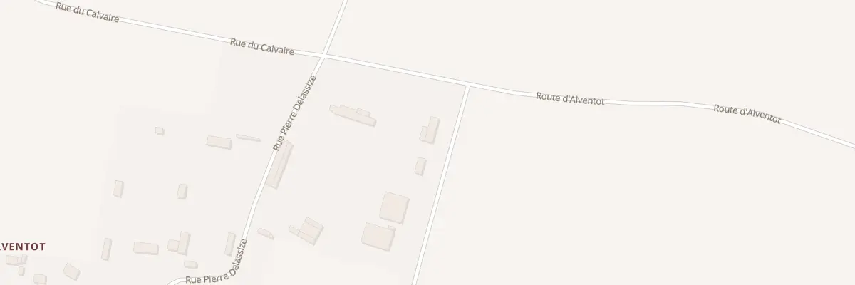 Plan du 5 Rue du Calvaire à Sainte-Hélène-Bondeville