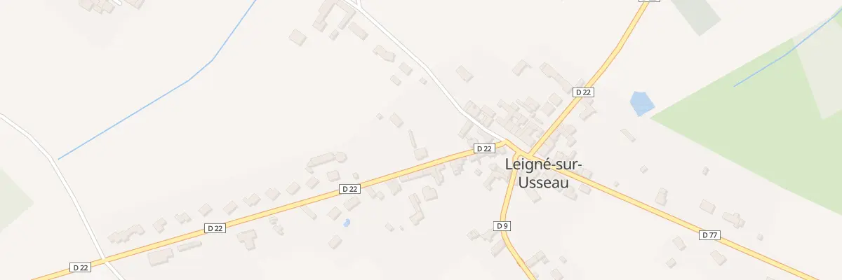 Plan du 4 Rte de Saint-Gervais à Leigné-sur-Usseau