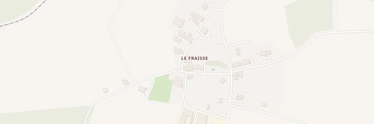 Plan du 5017 Le Fraisse à Feuillade