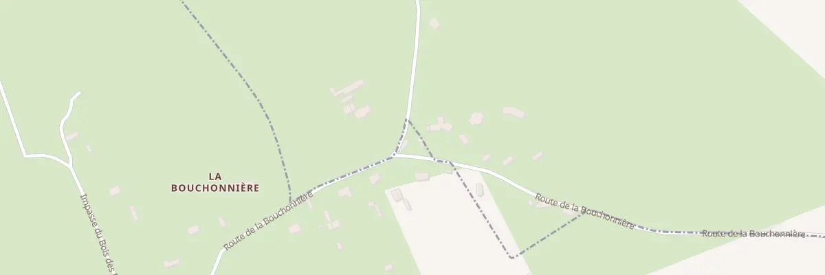 Plan du 1557 Rte de la Bouchoniere à Saint-Mards-de-Fresne
