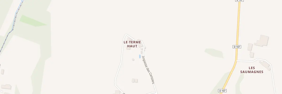 Plan du 134 Le Terme Haut à Saint-Aubin-de-Cadelech