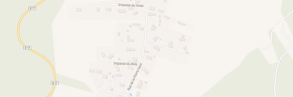 Plan du 405 Rue de la Pierre Gant à Saint-Nicolas-de-la-Taille
