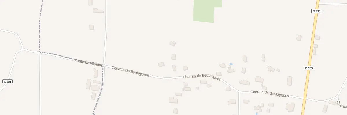 Plan du 15B Che de Beulaygues à Bergerac