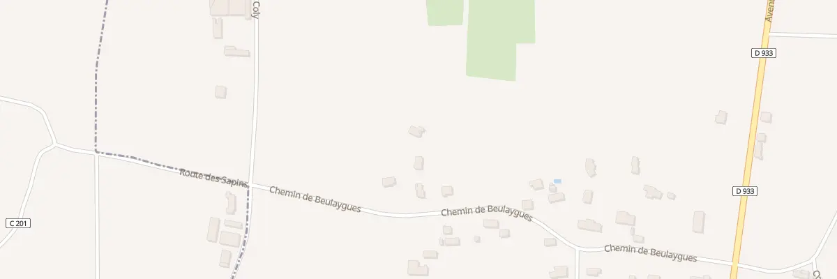Plan du 15C Che de Beulaygues à Bergerac