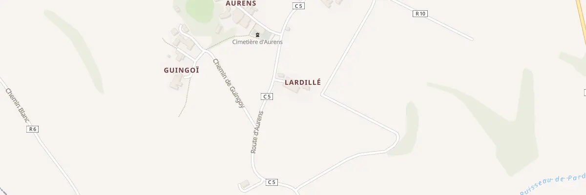 Plan du 5017 Lardille à Castelnau-sur-l’Auvignon