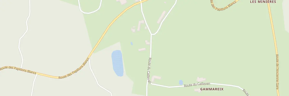 Plan du 58 Gammareix-Ouest à Beleymas