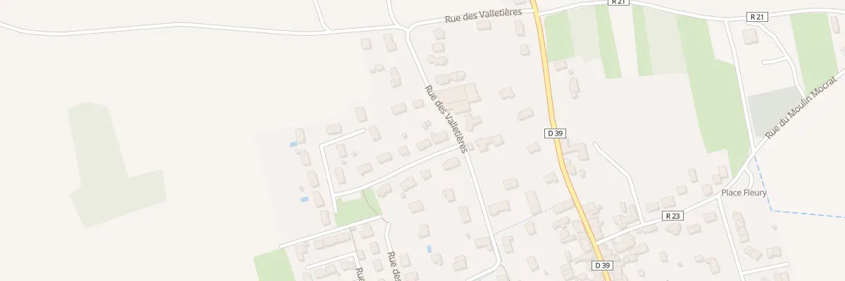 Plan du 4 Rue de la Grosse Pierre à Vallères