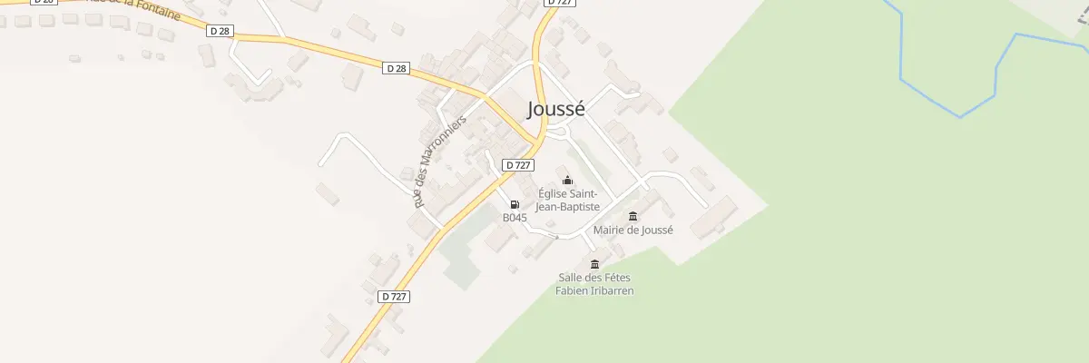 Plan du 5020 Le Bourg à Joussé