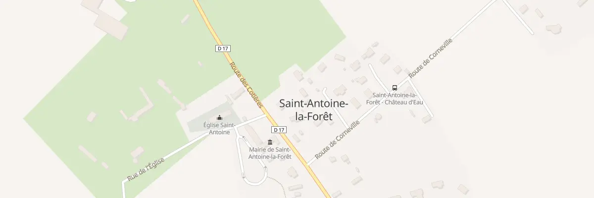 Plan du 5315 Le Bourg à Saint-Antoine-la-Forêt