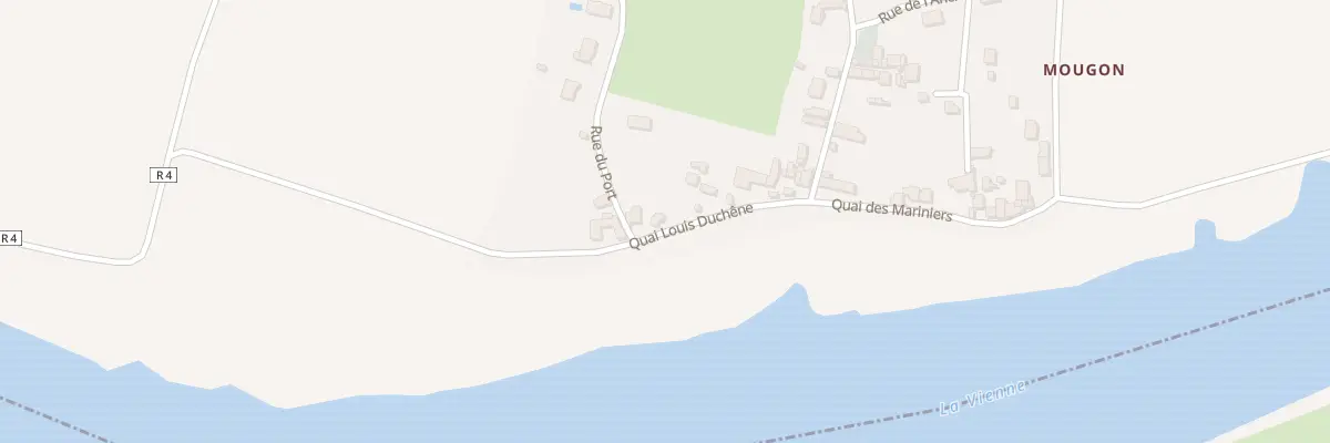 Plan du 8 Quai Louis Duchène à Crouzilles