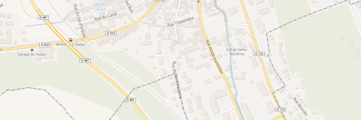 Plan du 31B Rue de Saint-eustache à Bolbec