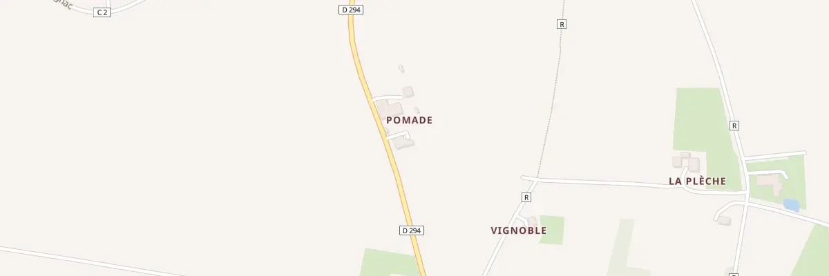 Plan du 555 Rte de Ligardes à Nomdieu