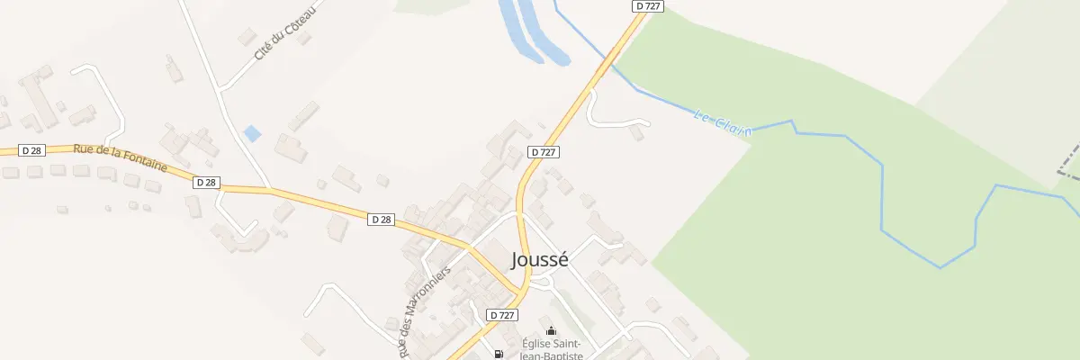 Plan du 10 Pl des Tilleuls à Joussé