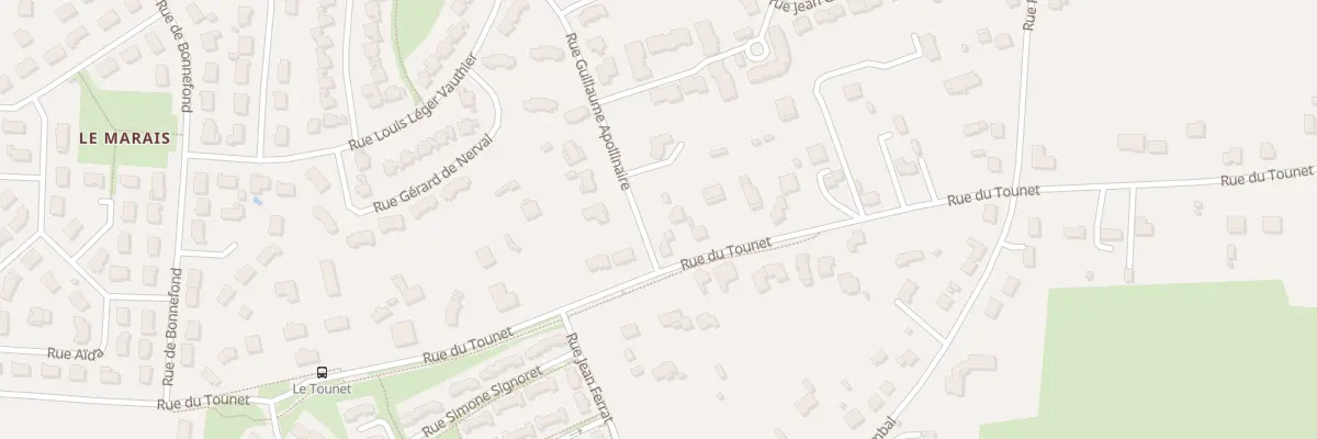 Plan du 56 Rue du Tounet à Bergerac