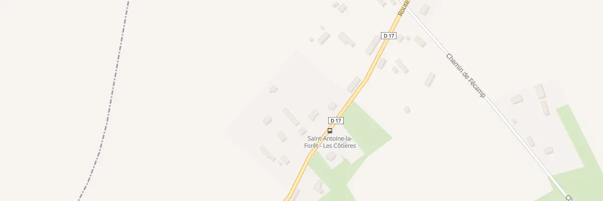 Plan du 1245 Les Cotieres à Saint-Antoine-la-Forêt