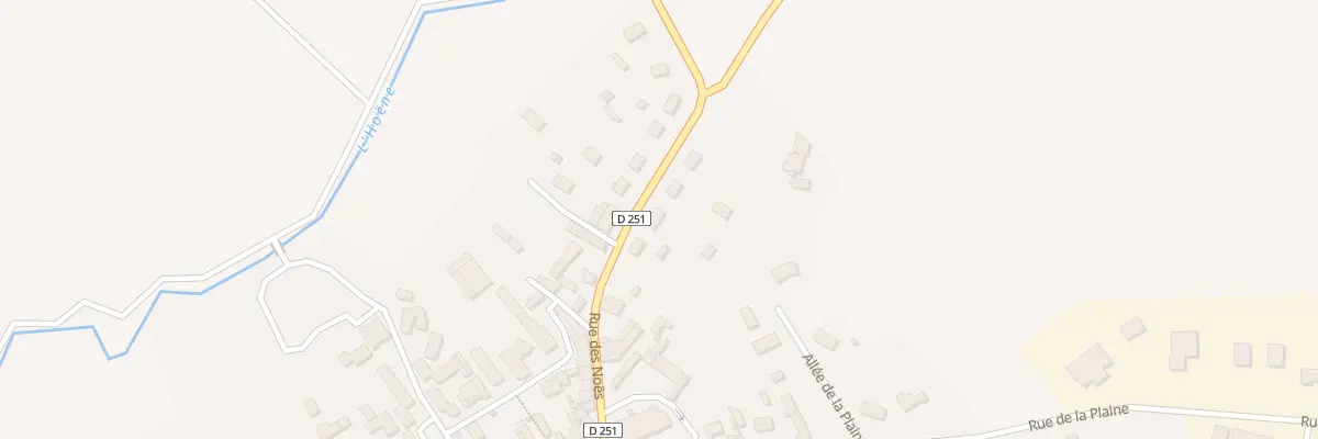 Plan du 8 Rue des Noes à Bazoches-sur-Hoëne