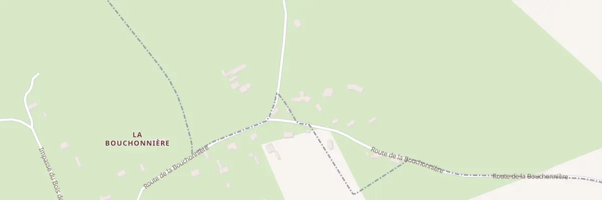 Plan du 9005F Rte de la Bouchonniere à Saint-Vincent-du-Boulay