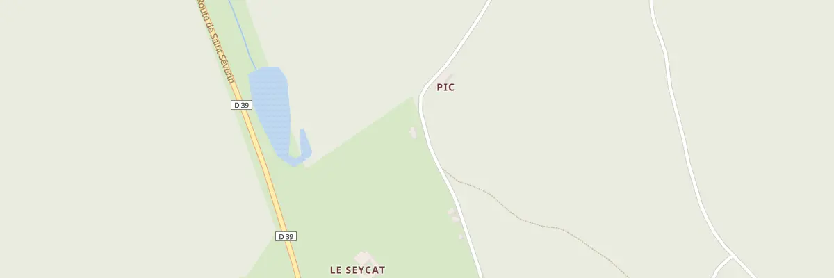 Plan du 745 Le Pic à Neuvic
