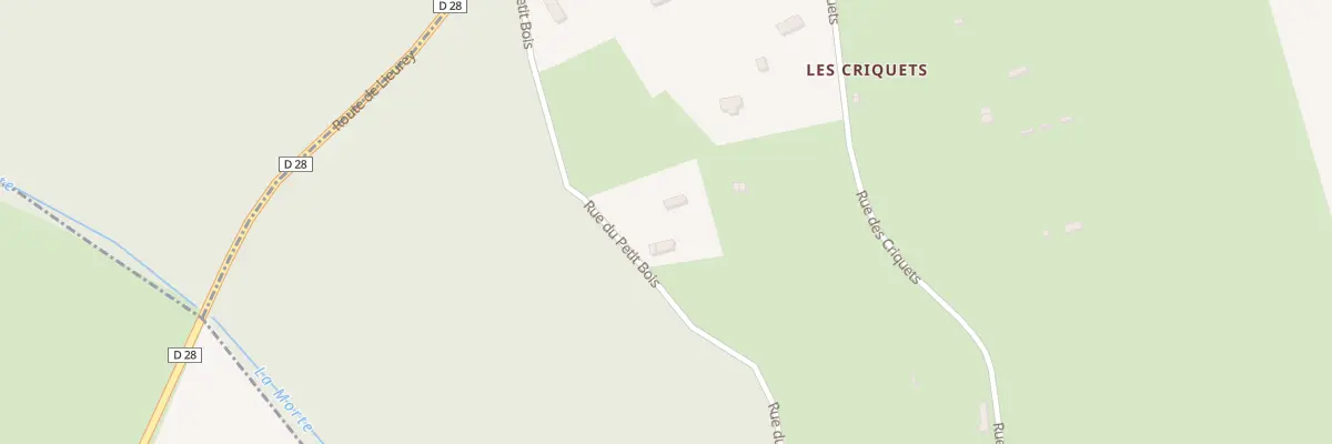 Plan du 490 Rue du Petit Bois à Barville