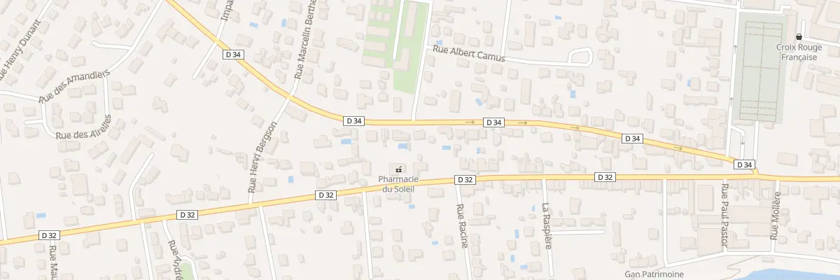Plan du 52 Rue Waldeck Rousseau à Bergerac