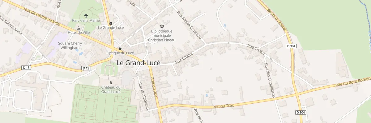 Plan du 18 Rue Chalot au Grand-Lucé