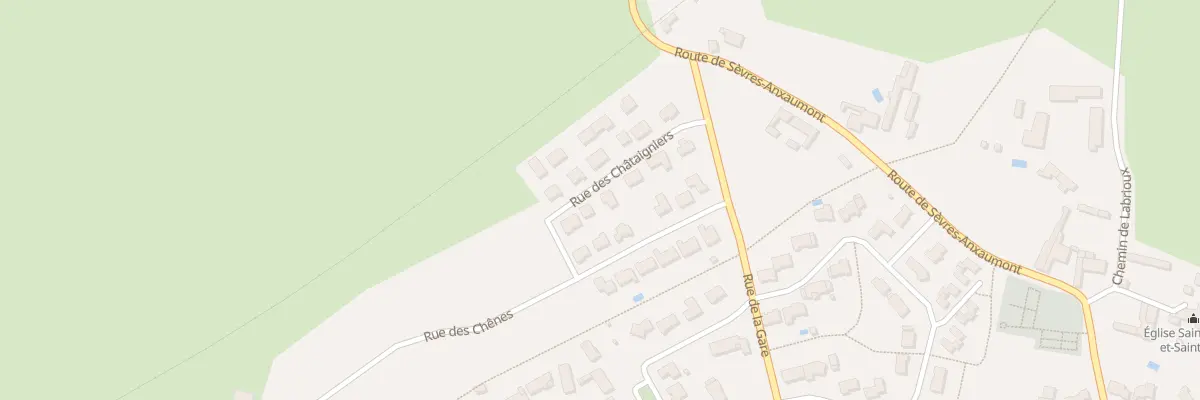 Plan du 91 Rue des Châtaigniers à Savigny-Lévescault