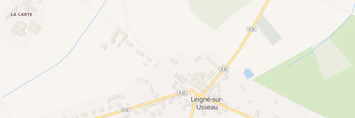 Plan du 4 Rte de Jaulnay à Leigné-sur-Usseau