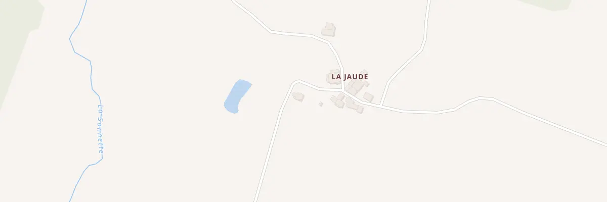 Plan du 5 La Jaude à Saint-Laurent-de-Céris