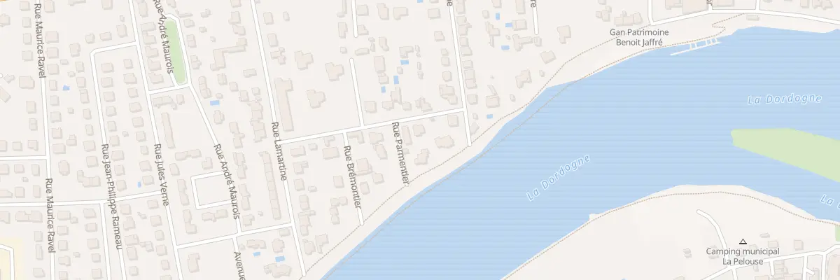 Plan du 4 Rue Corneille à Bergerac