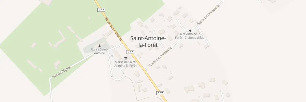 Plan du 75 Rue de Corneville à Saint-Antoine-la-Forêt