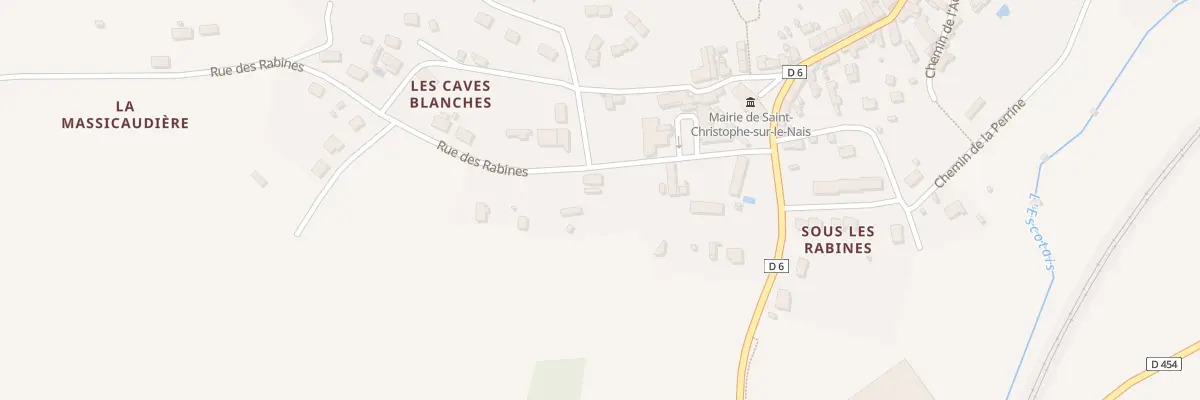 Plan du 7 Rue des Rabines à Saint-Christophe-sur-le-Nais