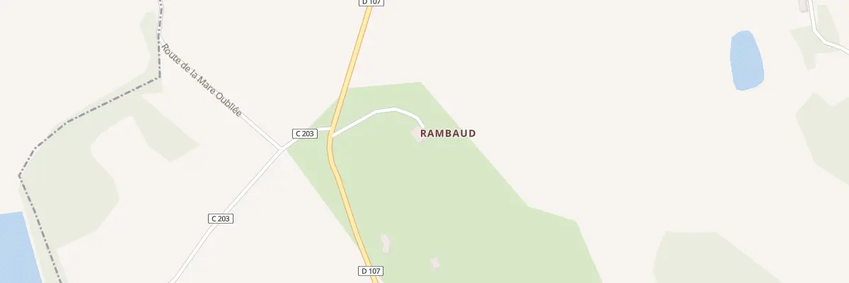 Plan du 70 Rambaud à Ribagnac