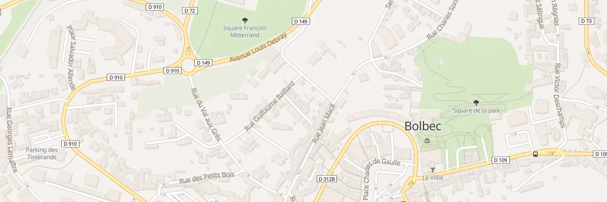 Plan du 14 Rue de l’Ecole à Bolbec