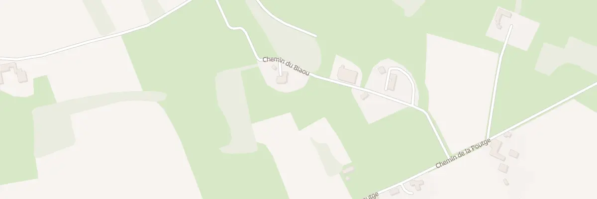Plan de Perrec à Caubous