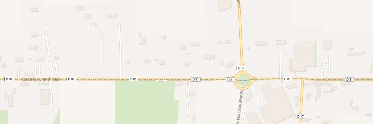 Plan du 134 Rte du Grand Trait à Saint-Antoine-la-Forêt