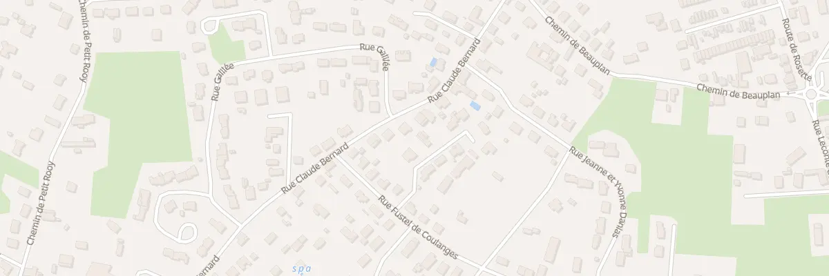 Plan du 61 Rue Claude Bernard à Bergerac
