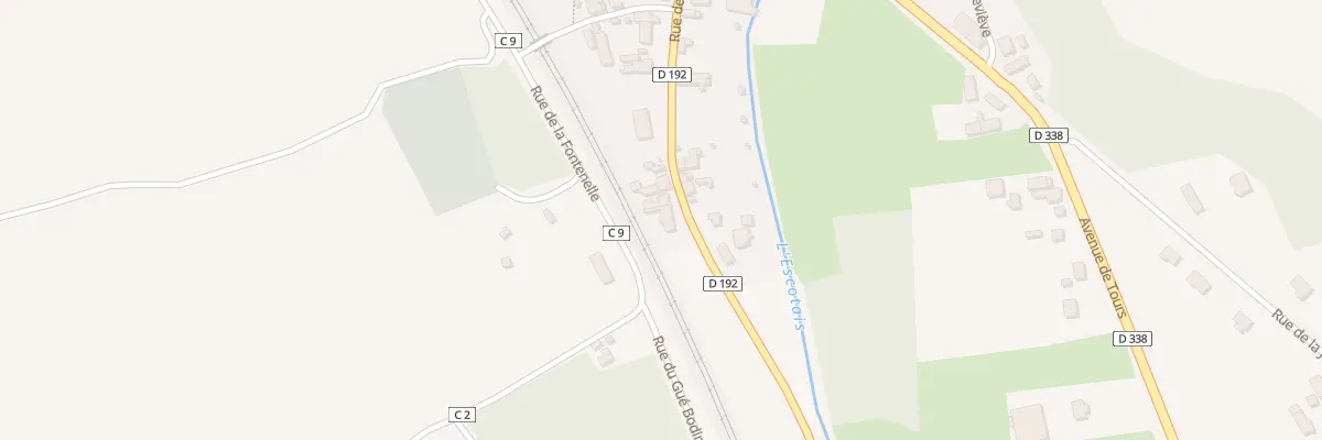 Plan du 18 Rue de la Gare à Dissay-sous-Courcillon