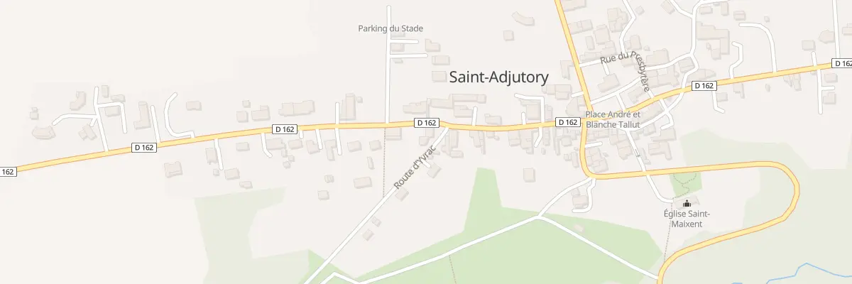 Plan du 1 Rte d’Yvrac à Saint-Adjutory