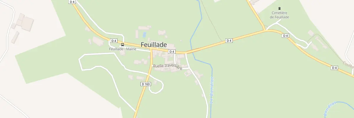 Plan du 5046 Le Bourg à Feuillade