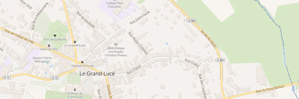 Plan du 4 Rue Moise Croiseau au Grand-Lucé
