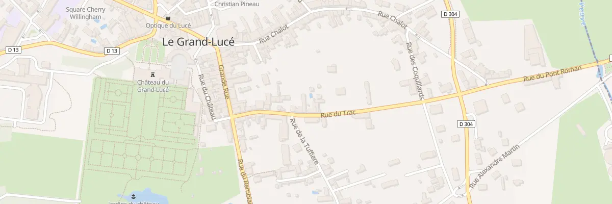 Plan du 3 Rue du Trac au Grand-Lucé