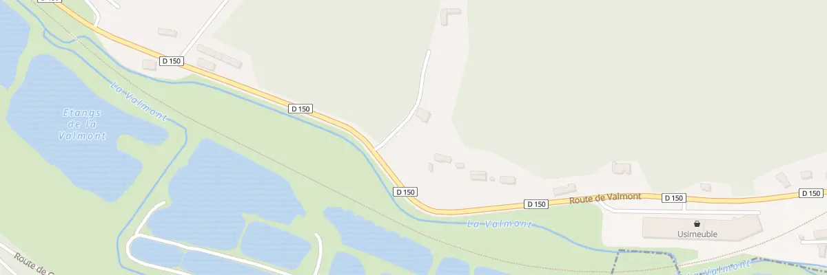 Plan du 1021 Rte de Valmont à Colleville
