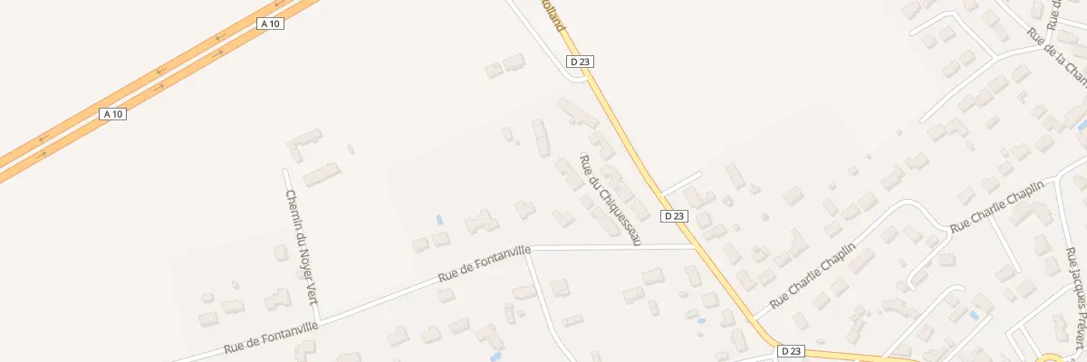 Plan du 2 Rue de Fontanville à Naintré