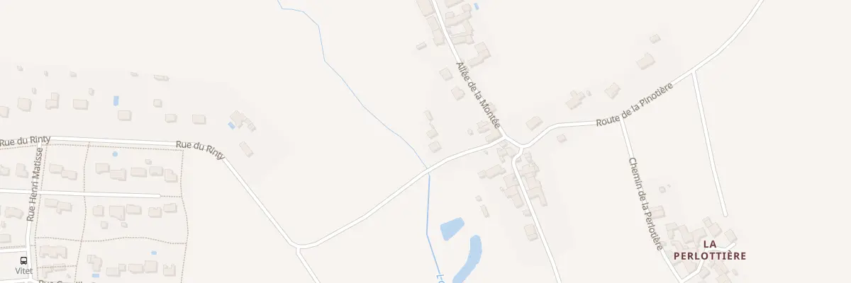 Plan du 15 Rte de la Pinotière à Thuré