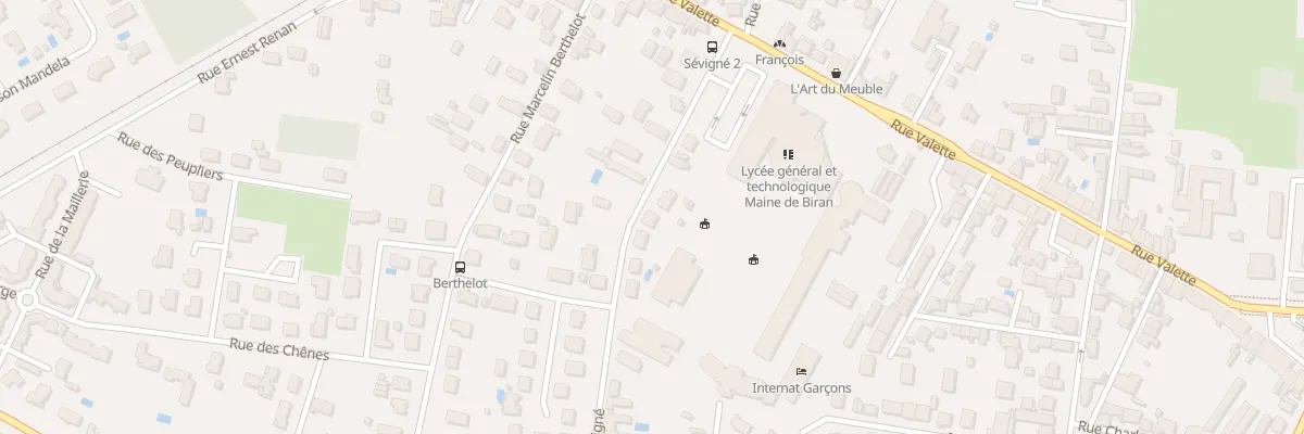 Plan du 35 Rue Sévigné à Bergerac
