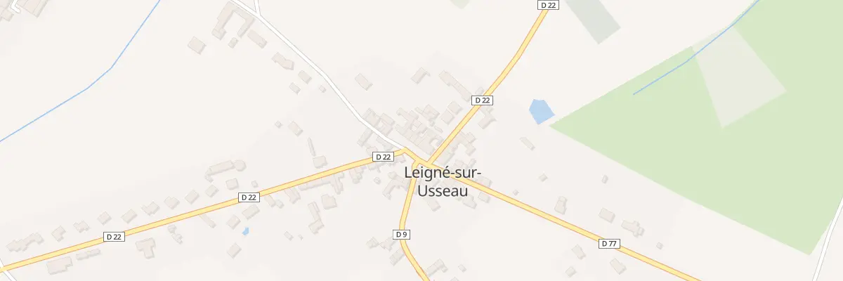 Plan du 2 Pl de l’Eglise à Leigné-sur-Usseau