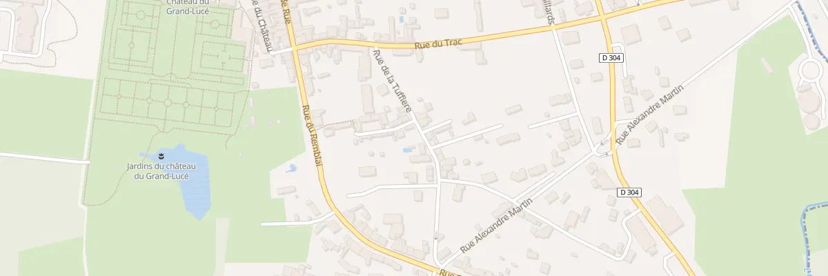 Plan du 8 Rue de la Tuffiere au Grand-Lucé