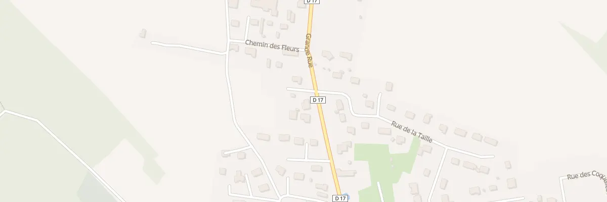 Plan du 1804 Gr Grande Rue à Saint-Nicolas-de-la-Taille