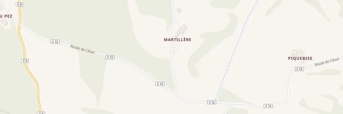 Plan du 5438 Rte de César à Ordan-Larroque